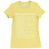 rules for dating my son Ladies Fitted T-Shirt