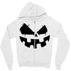pumpkin face Zipper Hoodie