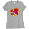 super mom Ladies Fitted T-Shirt