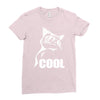 cool cat Ladies Fitted T-Shirt