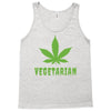 Vegetarian Pot Leaf Tank Top