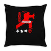 hadouken ryu Throw Pillow
