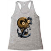 skull anchor Racerback Tank