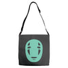 kaonashi mask spirited away Adjustable Strap Totes