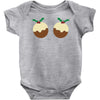 christmas pudding Baby Onesie