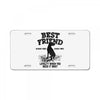 Best Friend Great Dane License Plate
