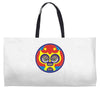 lucha libre    yellow Weekender Totes
