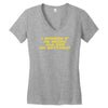get into it Women's V-Neck T-Shirt