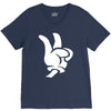 peace sign V-Neck Tee