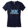 dalek dr who inspired Women's V-Neck T-Shirt