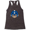 mecha mega rocks Racerback Tank