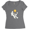 Night Think Women's Triblend Scoop T-shirt