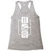 v2 eat sleep poker Racerback Tank