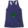one cheer for broccoli Racerback Tank