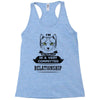 I Am Cat Actually In A Very Commited Relationship Racerback Tank