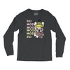 ski mood french bulldog Long Sleeve Shirts