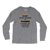 smart good looking teacher profession Long Sleeve Shirts