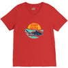 Daddy Shark V-Neck Tee