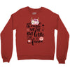 Tough She Be But Little She Is Fierce Crewneck Sweatshirt