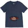July Peeking Out Baby Boy V-Neck Tee