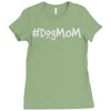 dog mom Ladies Fitted T-Shirt