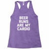beer run cardio Racerback Tank