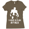 I Have A Plan Attack Ladies Fitted T-Shirt