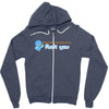 i dont need 140 characters to say fuck you Zipper Hoodie
