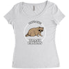 save the trash pandas Women's Triblend Scoop T-shirt