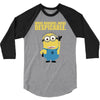 2015 cute minions despicable me 3/4 Sleeve Shirt