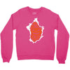 halloween pumpkins burst Crewneck Sweatshirt