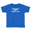 boss life hip hop music rick ross maybach cool dope mens tshirt black Toddler T-shirt