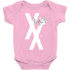 mgk t xx shirt flower black rose .. Baby Bodysuit