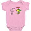 heart seeker Baby Onesie
