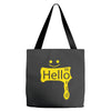 hello world Tote Bags