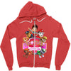 paw patrol birthday girl brother Zipper Hoodie