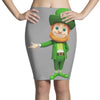 DABBİNG LEPRECHAUN Pencil Skirts