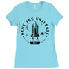 Dent The Universe Ladies Fitted T-Shirt