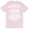 Super Cool Nana Of A Freaking Awesome Grandson T-Shirt