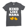 Kind As A Mother Ladies Fitted T-Shirt
