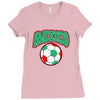mexico soccer Ladies Fitted T-Shirt