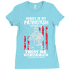 Sorry If My Patriotism Offends You Ladies Fitted T-Shirt