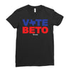vote beto texas Ladies Fitted T-Shirt