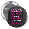 Mimi Was Created Because Need Real Heroes Pin-back button