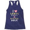 shoes bags natural hair Racerback Tank