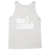 reel legend funny lure father's day country fishing bass humor Tank Top