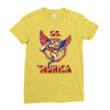 miss 'murica Ladies Fitted T-Shirt