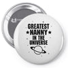Greatest Nanny In The Universe Pin-back button