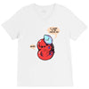 virus loves you this much V-Neck Tee