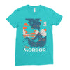 visit mordor Ladies Fitted T-Shirt